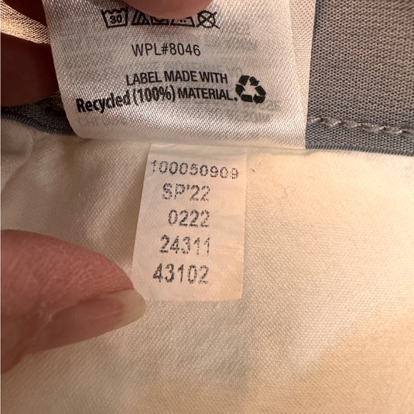 Club Room men white flat front size 34 shorts - Picture 6 of 8